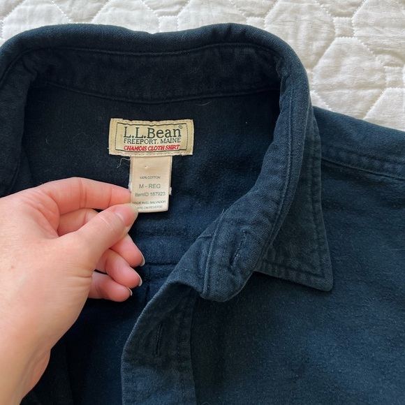 Vintage L.L. Bean 100% cotton shirt - Picture 3 of 5